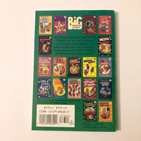 Vtg 1997 The  Berenstain Bears and the Haunted Hayride by Stan Berenstain - Picture 2 of 16